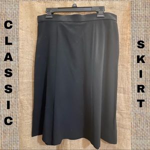 Counterparts Classic Black Skirt🖤! Slight flare/stretch for movement & comfort!